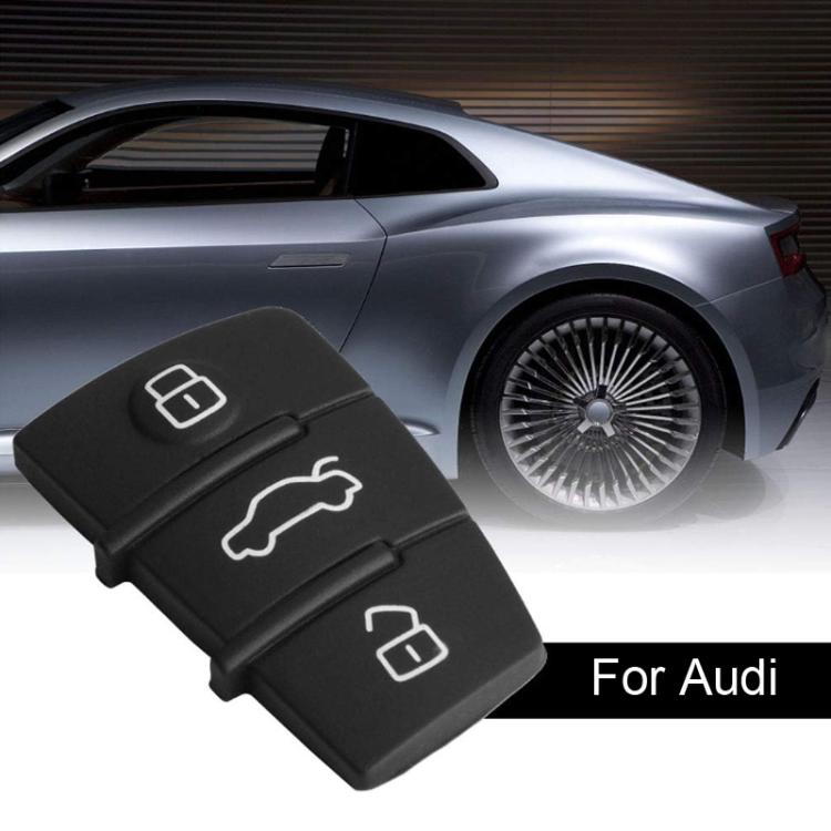 For Audi Car Key Remote Control Shell Buttons - 3 Buttons