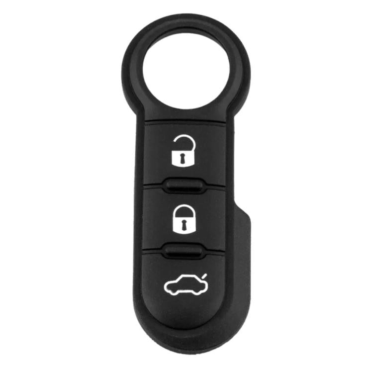 For Fiat Car Key Remote Control Replacement Button Shell - White Printing