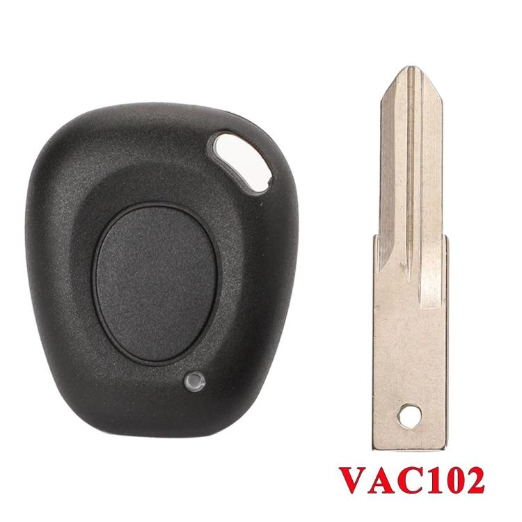 For Renault Car Hard Button Flip Key Remote Control Shell - 1 Buttons