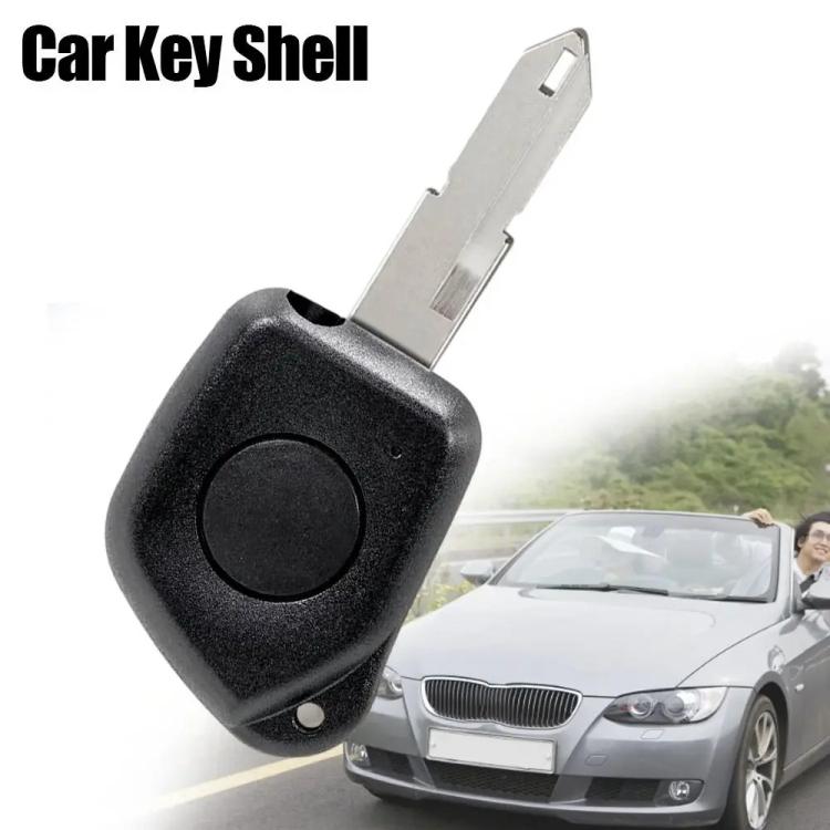 For Peugeot Car Key Remote Control Shell No Battery Holder - 1 Button + 206 Blade NE72