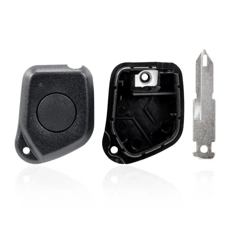 For Peugeot Car Key Remote Control Shell No Battery Holder - 1 Button + 206 Blade NE72