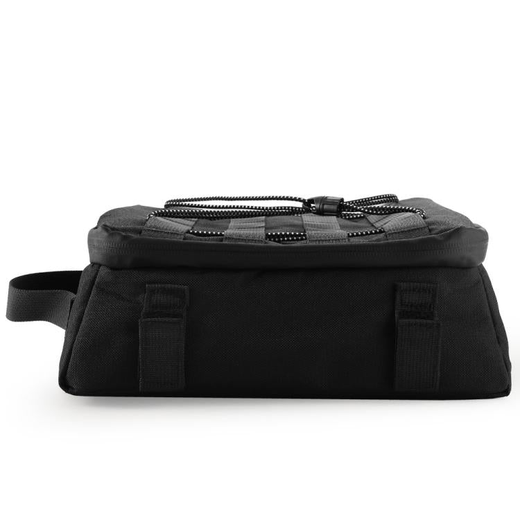 For BMW R 1300 GS Waterproof Top Bag Motorcycle Trunk Touring Luggage Bag - Black