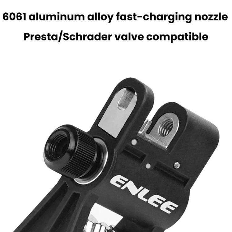 ENLEE EN93 18 In 1 Bike Multifunctional CO2 Inflator Head Hexagonal Repair Tool - Black
