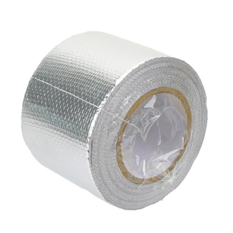 Auto Engine Intake Manifold Turbocharger Heat Insulation Aluminum Foil Tape, Spec: 5x1000cm Silver