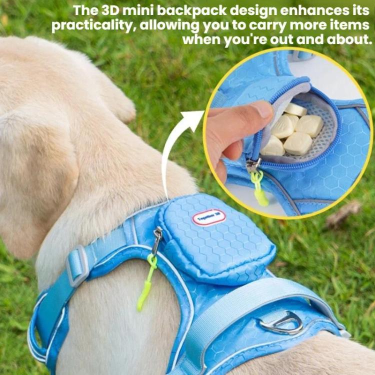 Together X9 Pet Anti-Escape Reflective Harness Vest With Backpack, Size: XL