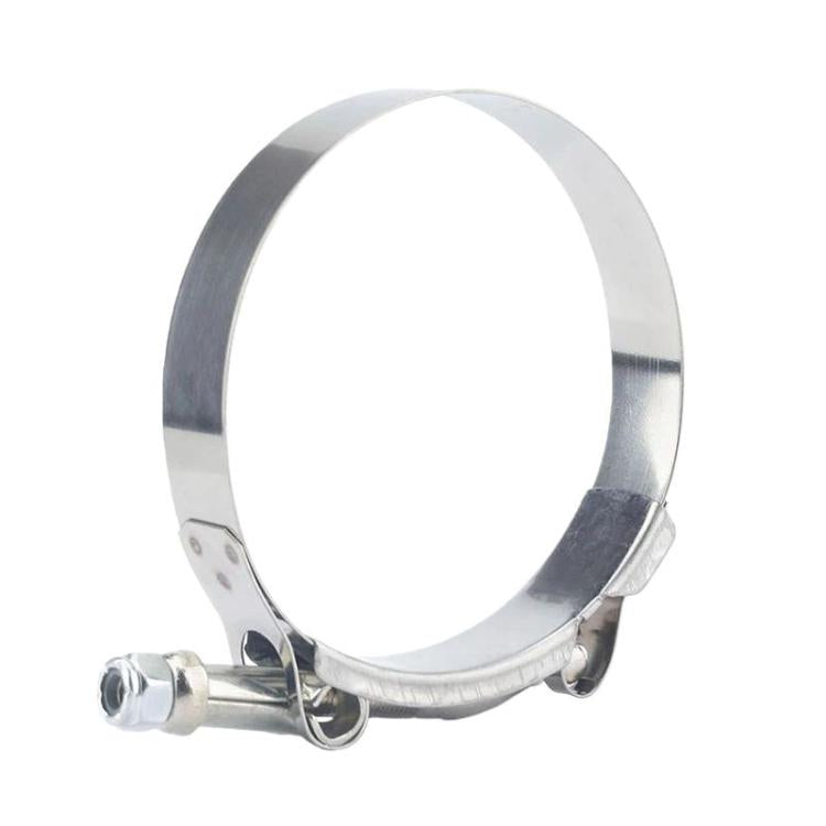 2 inch 51-61mm Automotive Motorcycle Muffler Exhaust Pipe Clamp Stainless Steel T-Type Heavy-Duty Clamp