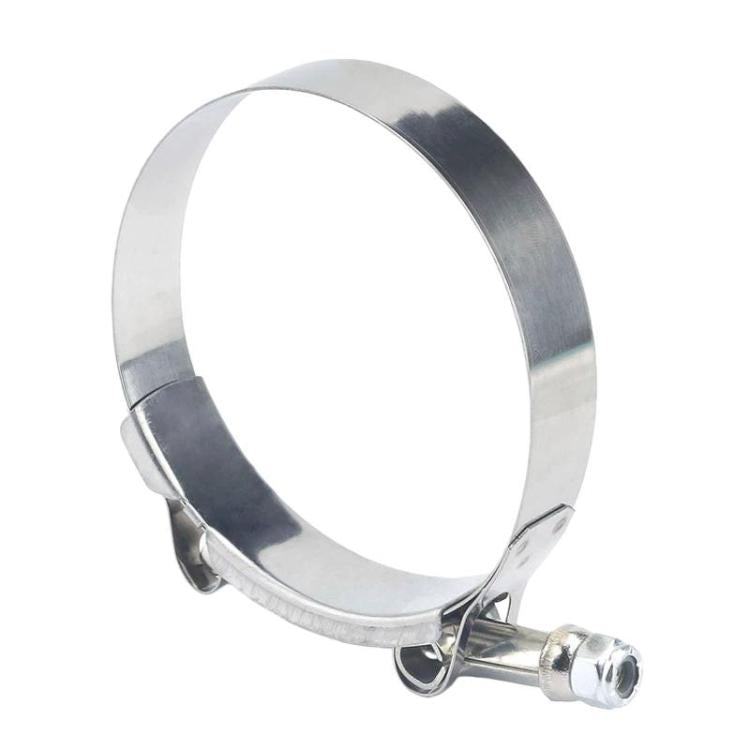 2 inch 51-61mm Automotive Motorcycle Muffler Exhaust Pipe Clamp Stainless Steel T-Type Heavy-Duty Clamp