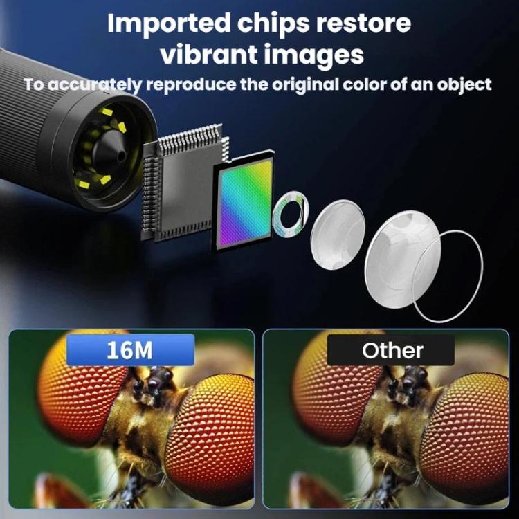MK7 7 Inch Rotatable HD Display Digital Industrial Microscope Repair & Inspection Tool, Spec: With Light