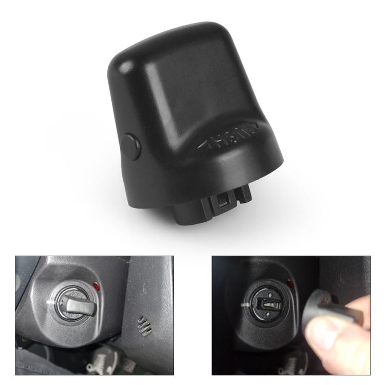 D461-66-141A-02 D6Y1-76-142 Keyless Ignition Start Switch Knob Cover And Insert, For Mitsubishi Lancer 2008-2017 / Outlander 2007-2013 - Black