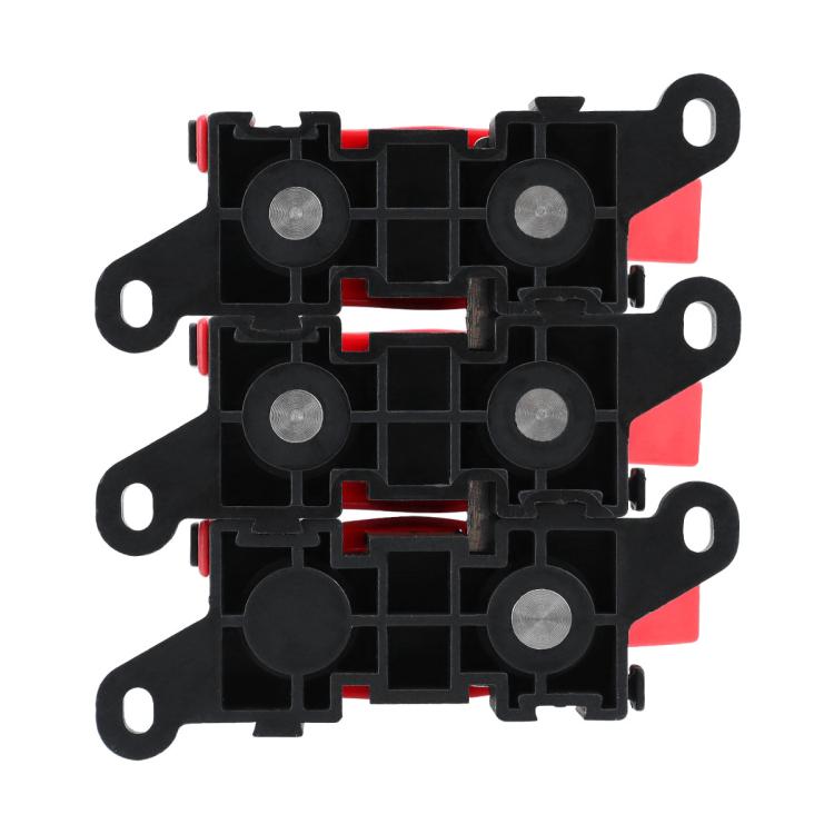200A Automotive Modification Multi-Output Fork-Type Fuse Holder, Specification: 1 Input 2 Outputs