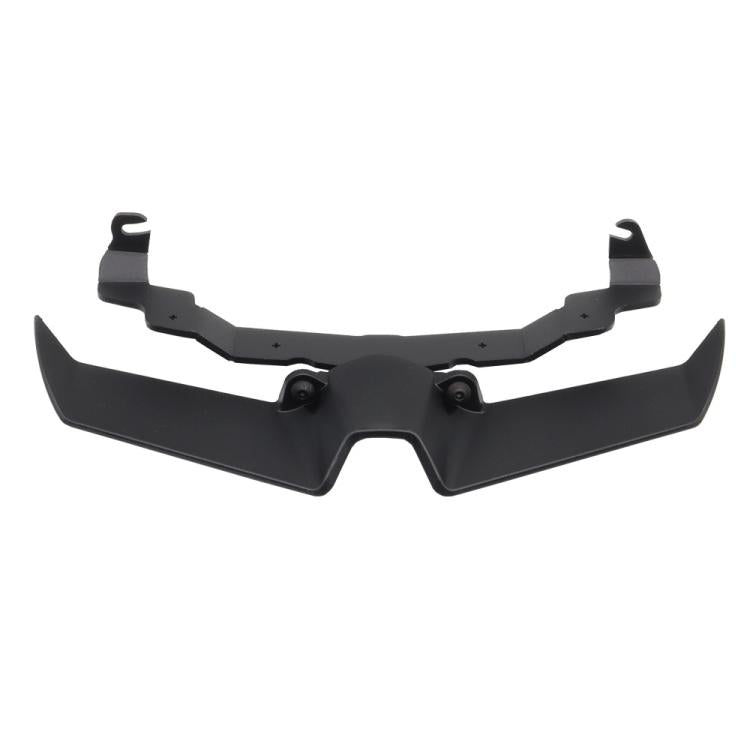 For Yamaha MT-10 / MT-10 SP Front Headlight Bird Beak Fairing Lower Cover Spoiler, Spec: Black