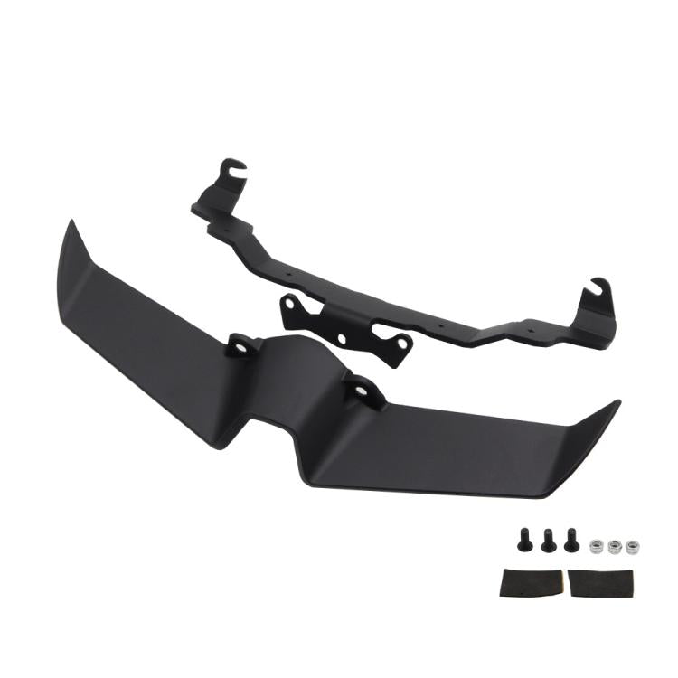 For Yamaha MT-10 / MT-10 SP Front Headlight Bird Beak Fairing Lower Cover Spoiler, Spec: Black