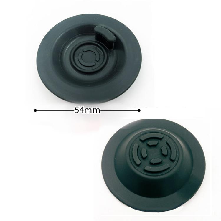 2pcs /Pack 54mm Blind Filter Backflush Disk for Breville 8 Series Coffee Machines, Compatible with BES810BSS, BES840XL, BES878BSS, BES880, BES870X Models - Deep Gray