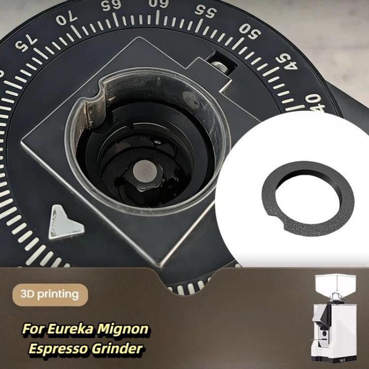 For Eureka Mignon Espresso Grinder Anti-Popcorn & Anti-Static Disk Burr Carrier - Black