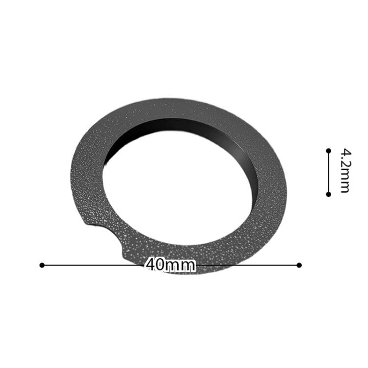 For Eureka Mignon Espresso Grinder Anti-Popcorn & Anti-Static Disk Burr Carrier - Black