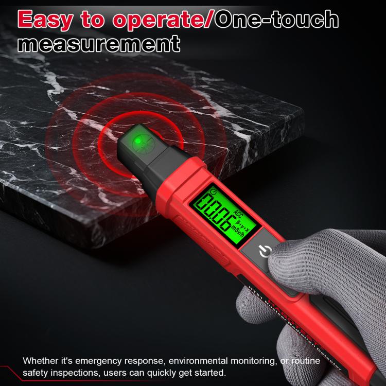 HABOTEST HT81 Nuclear Radiation Detection Pen Nuclear Contamination Meter Radioactive Material Detector