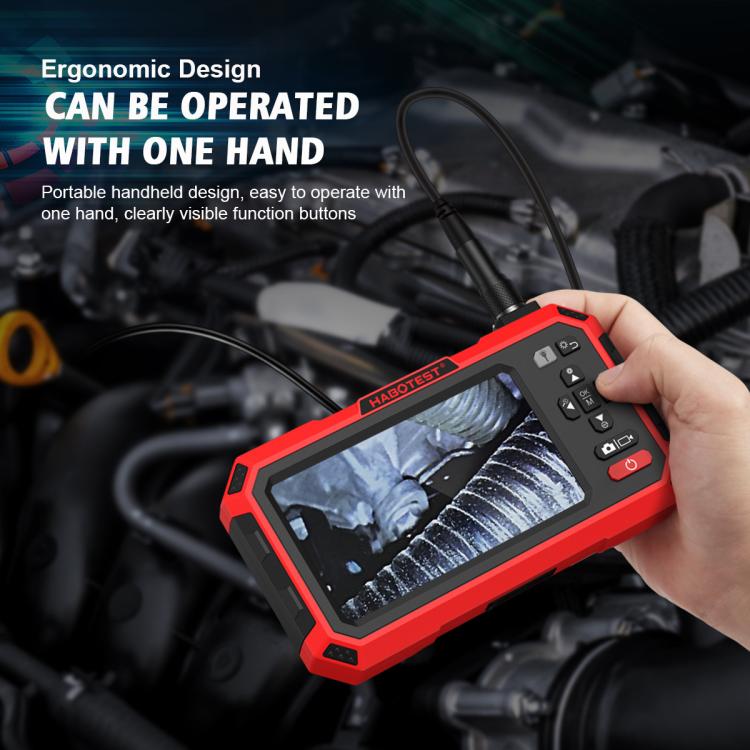 HABOTEST HT669A-PRO Industrial Endoscope HD Camera Pipe Inspection Instrument