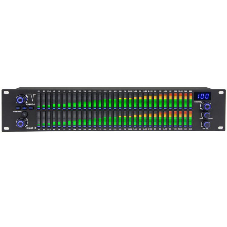 EQ-A32 Digital Equalizer Stage Home Karaoke Noise Reduction Audio Processor AU Plug