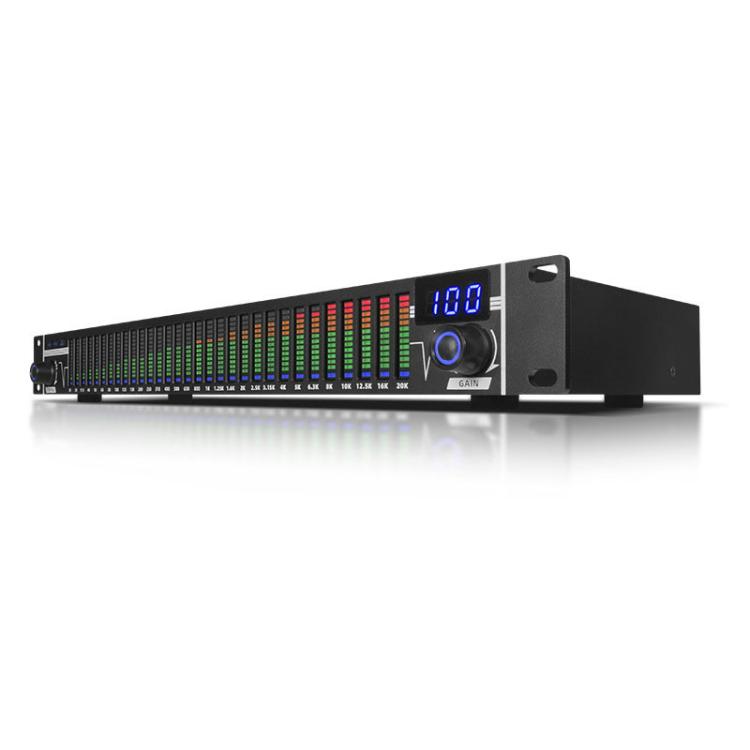 EQ-A31 Digital Equalizer Stage Home Karaoke Noise Reduction Audio Processor UK Plug