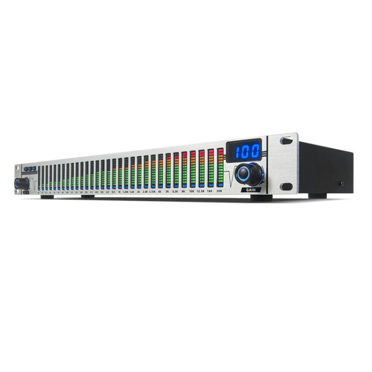 EQ-A31 Digital Equalizer Stage Home Karaoke Noise Reduction Audio Processor AU Plug