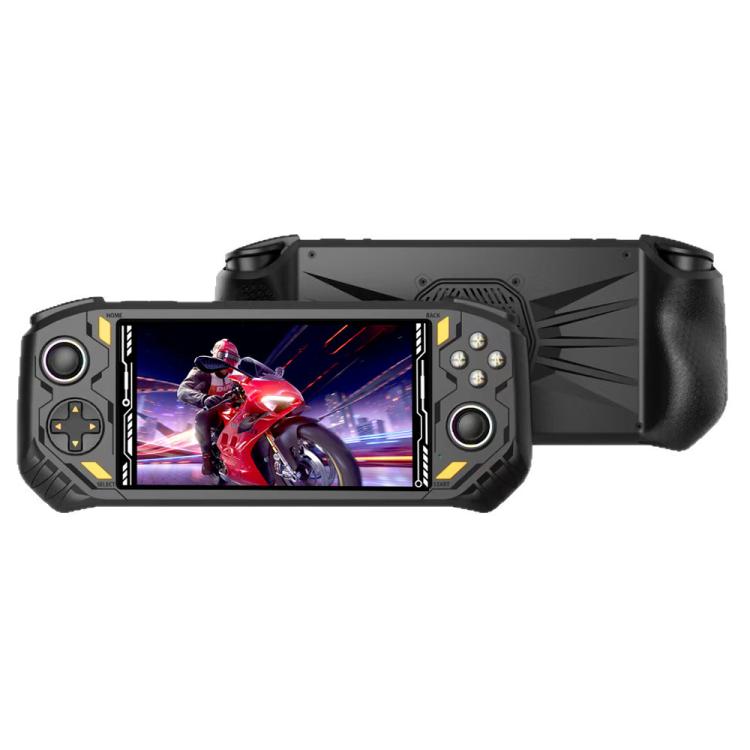 RG56 PRO 5.5-Inch Handheld Game Console EmuELEC System With HDMI TV Output WiFi Connectivity 64G - Black