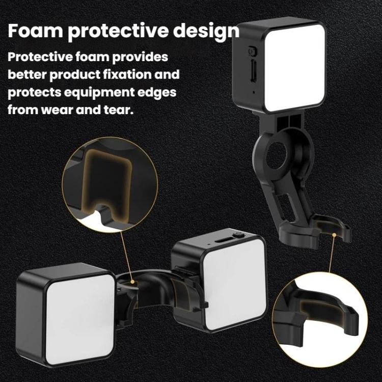For DJI Osmo Pocket 3 Desiontal PM-06 Quick-Release Magnetic Fill Light Portable Light For Action Cameras