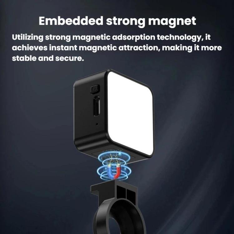 For DJI Osmo Pocket 3 Desiontal PM-06 Quick-Release Magnetic Fill Light Portable Light For Action Cameras