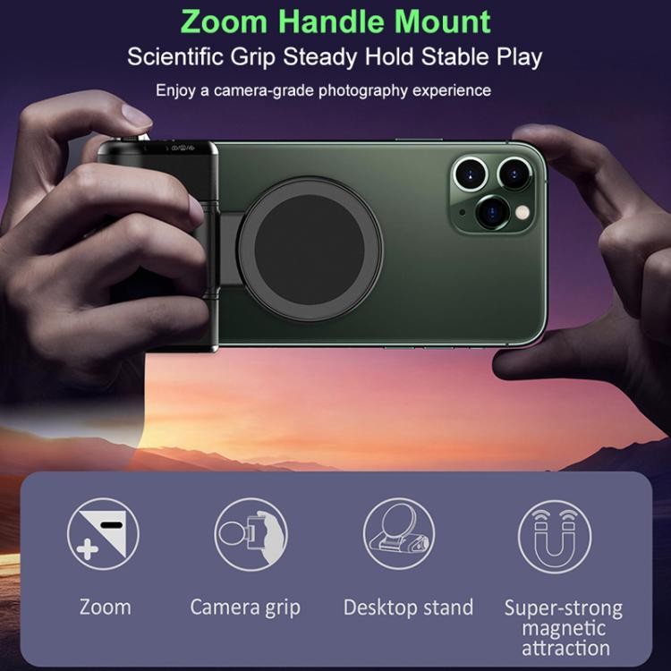 Desiontal Magnetic Phone Shooting Grip Remote Control Shooting Auxiliary Grip