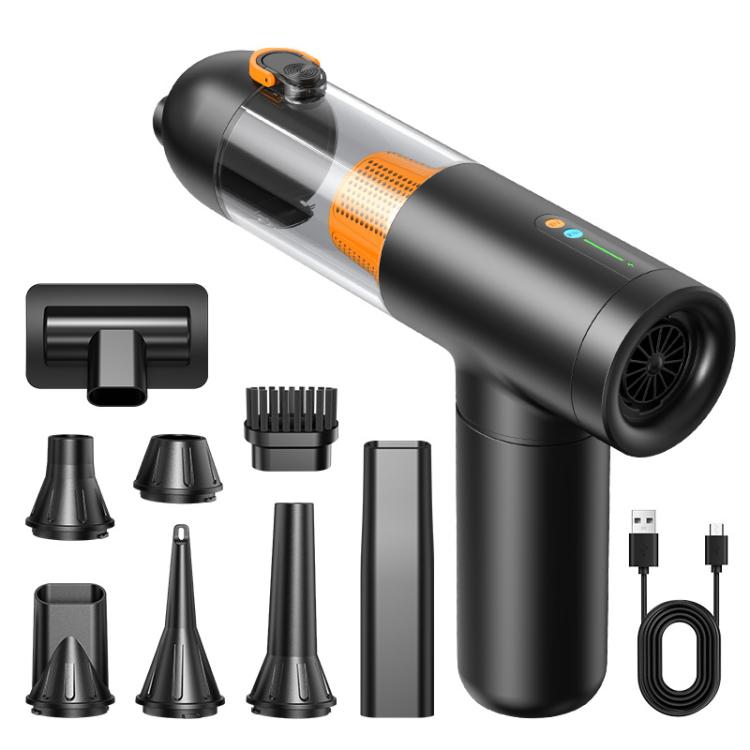 20000pa Compact Handheld Car 4 In 1 Vacuum Cleaner High-Power Dual-Function Vacuum And Blower - Black