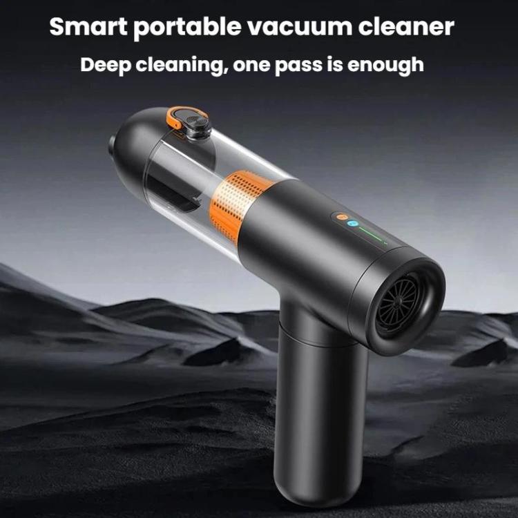 15000pa Compact Handheld Car 4 In 1 Vacuum Cleaner High-Power Dual-Function Vacuum And Blower - Black