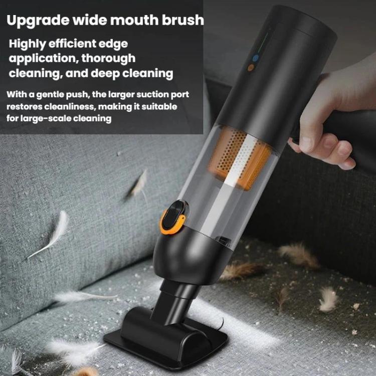 15000pa Compact Handheld Car 4 In 1 Vacuum Cleaner High-Power Dual-Function Vacuum And Blower - Black