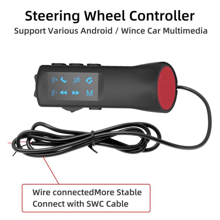 Car Multi-Function Steering Wheel Control Buttons/Handle, Specifically For Android Large Screens