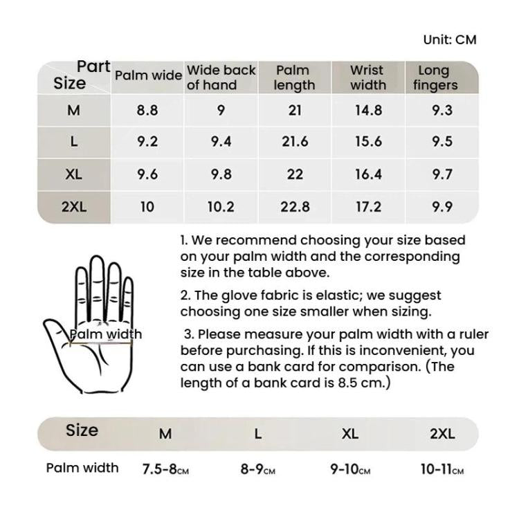 WEST BIKING YP0211278 3D Printed Cycling Anti-Slip Gloves Shock-Absorbing Full Finger Bike Gloves, Size: XL
