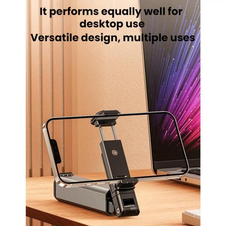 Portable Foldable Rotating Extendable Storage Phone Holder With Clip
