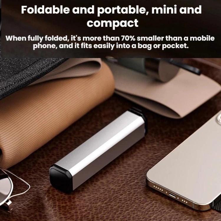Portable Foldable Rotating Extendable Storage Phone Holder With Clip