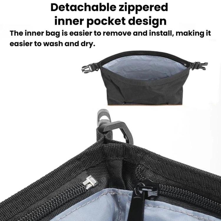 WEST BIKING Motorcycle Large-Capacity Rear Seat Bag Riding Modular Hanging Bag, Spec: 20L