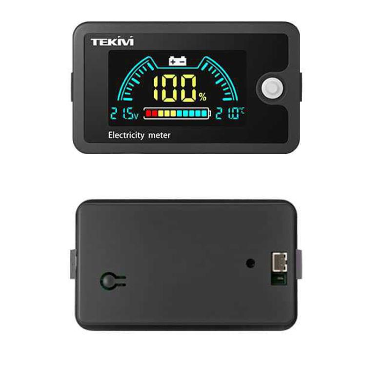TEKM 8-100V Two-Wire Battery Power LCD Digital Display - Standard 6840D