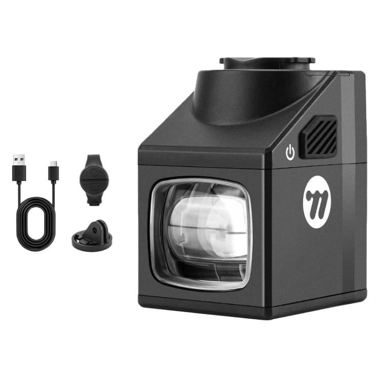 WEST BIKING YP0701501 Bicycle Front Light With Cut-Off Line IPX4 Waterproof High-Brightness Night Riding Light - Black
