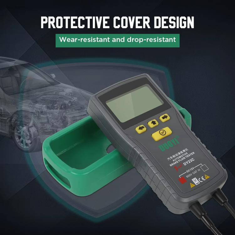 DUOYI Car Brake Fluid Water Content Digital Display Tester With Sound And Light Alarm