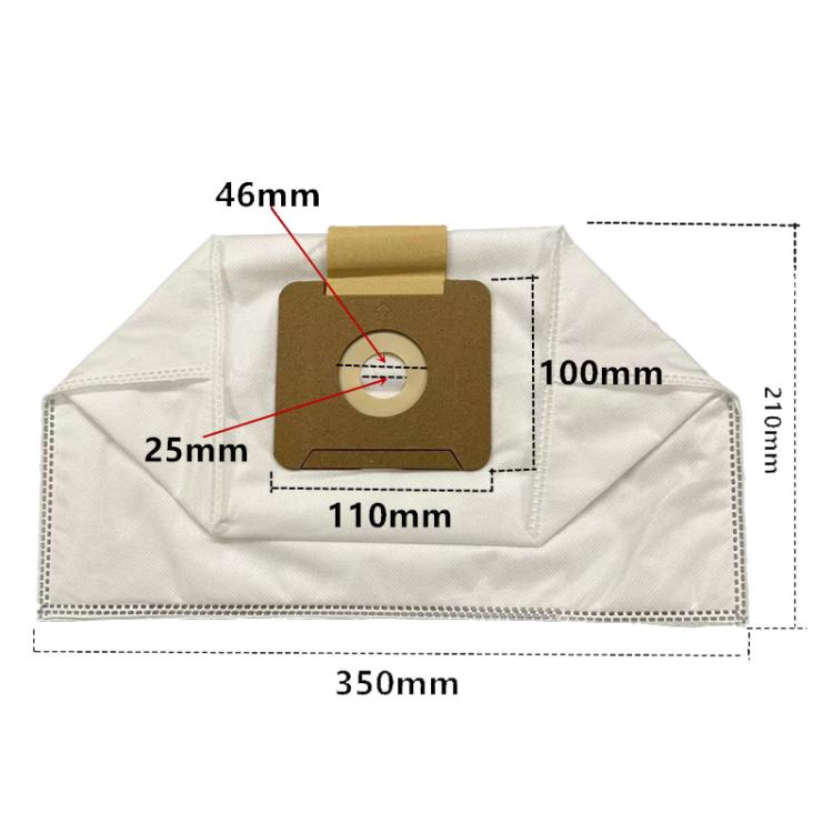 For Karcher VC2 2pcs Vacuum Cleaner Non-Woven Dust Bag Filter Trash Bag