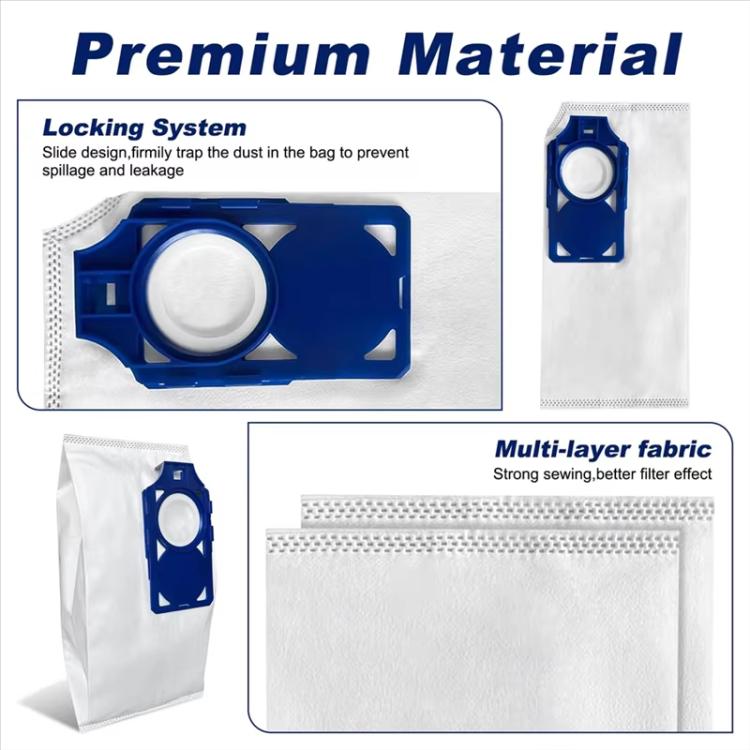 Vacuum Cleaner Non-Woven Dust Bag, For Maytag M500 / Riccar R30D S30D RLH-6 - Dark Blue