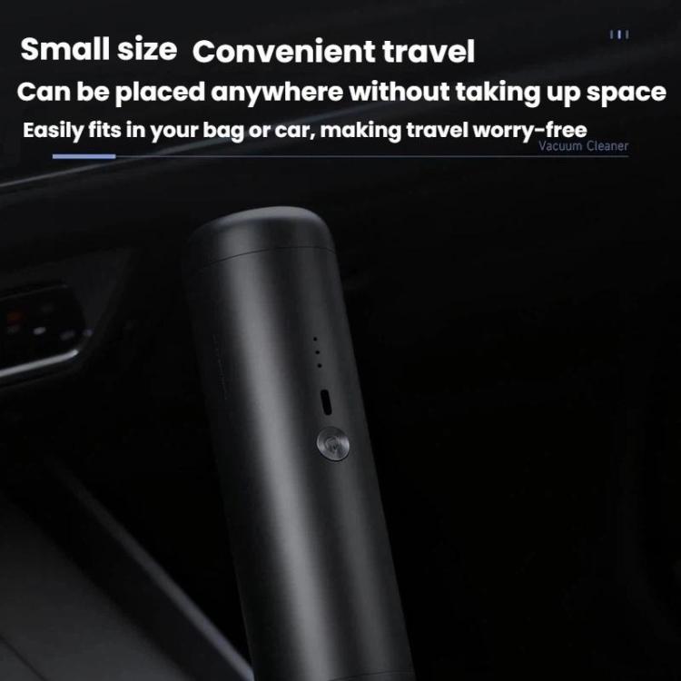 Outdoor Home Use Cordless Handheld Vacuum Cleaner Brushless Powerful Suction Car Vacuum - Black