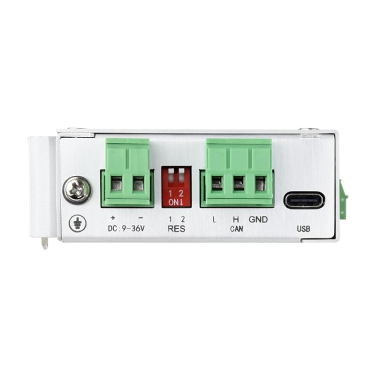 WAVESHARE CAN FD Protocol Converter Compatible With CAN 2.0A/2.0B Protocols Spports DIN Rail Mounting - 32599