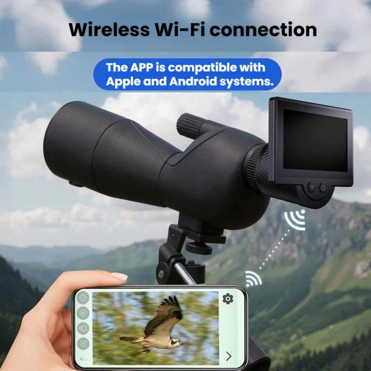 WT1 4.3 Inch Wireless WiFi Electronic Eyepiece Display For Telescopes & Microscopes