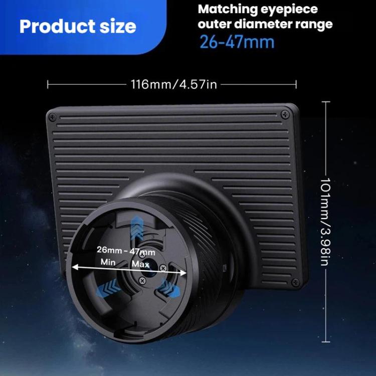 WT1 4.3 Inch Wireless WiFi Electronic Eyepiece Display For Telescopes & Microscopes
