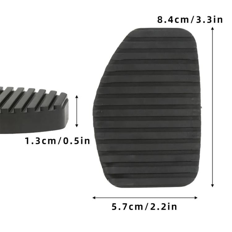 Brake Clutch Pedal Rubber Pads For CITROEN / DS / FIAT / LANCIA / Peugeot - 1pair