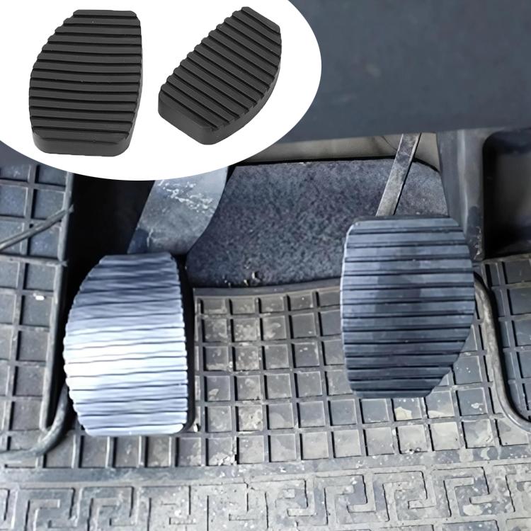 Brake Clutch Pedal Rubber Pads For CITROEN / DS / FIAT / LANCIA / Peugeot - 1pair