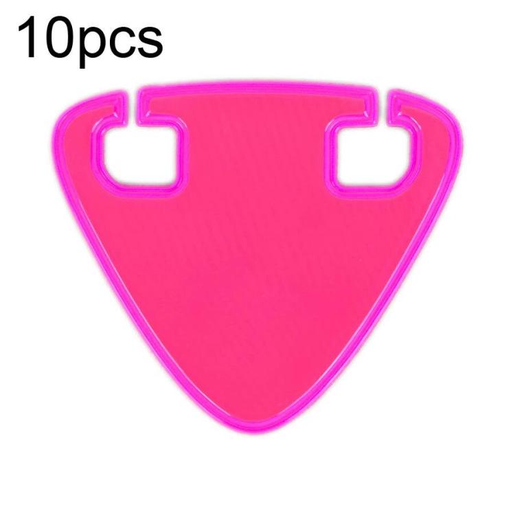 10pcs Bicycle Emergency Night Riding High-Visibility Reflective Stickers, Style: Single-sided Flocked On Back