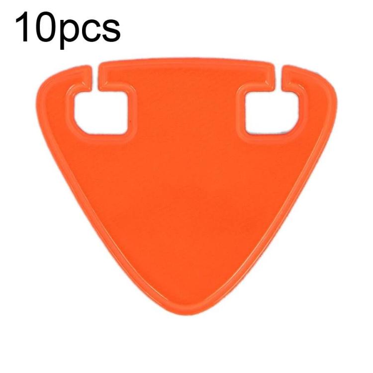 10pcs Bicycle Emergency Night Riding High-Visibility Reflective Stickers, Style: Double-sided