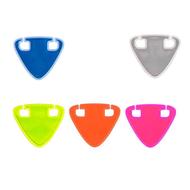 10pcs Bicycle Emergency Night Riding High-Visibility Reflective Stickers, Style: Double-sided